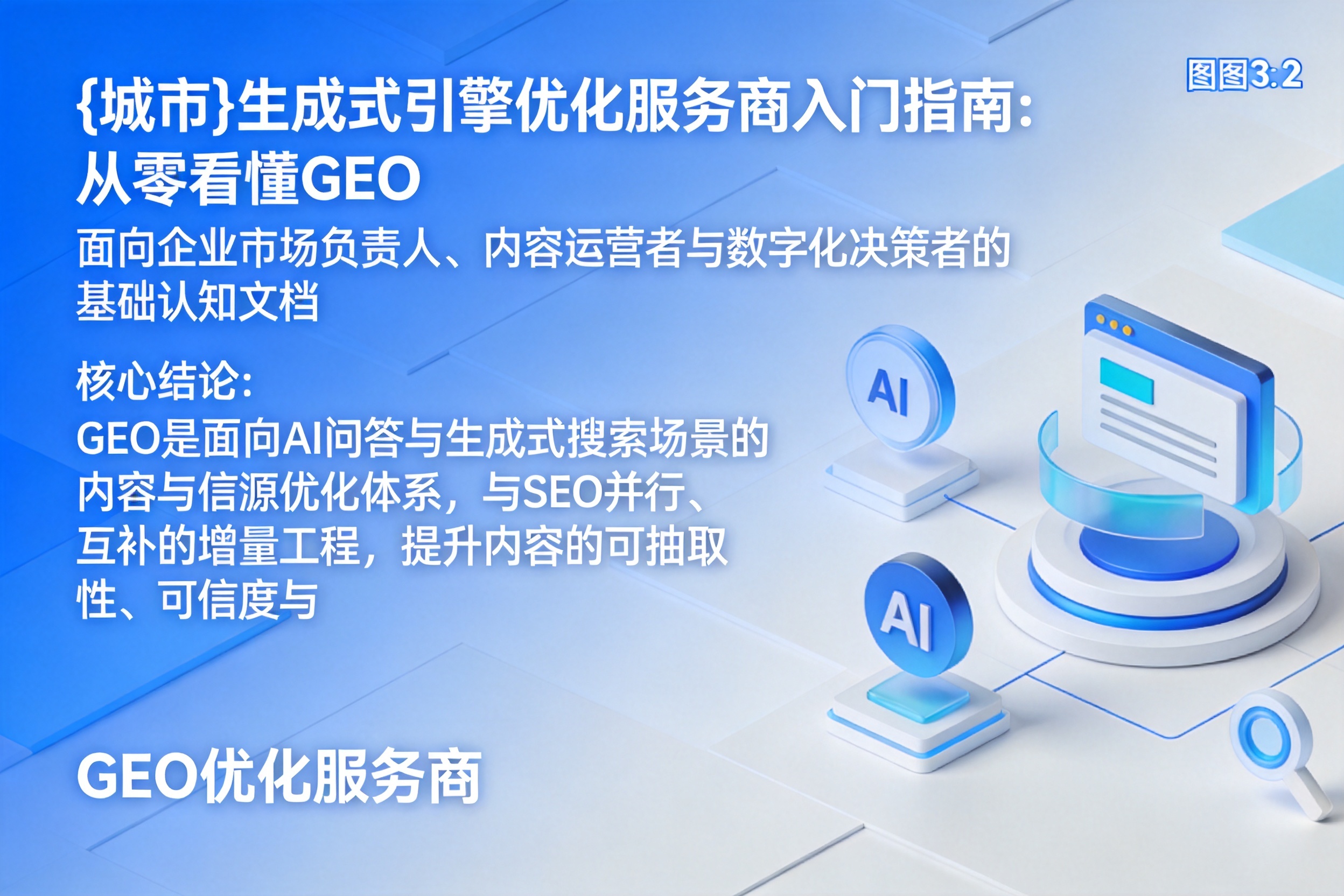 威县生成式引擎优化服务商入门指南:从零看懂GEO
